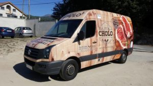 Eurorot | Rotulacion Vehiculos Comerciales Vinilo Impreso Furgon Cholo Frente (2)